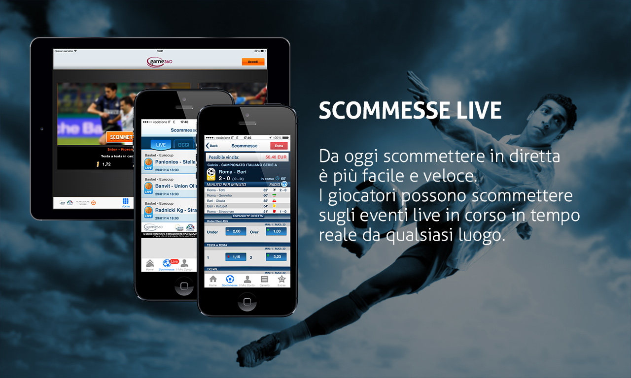 Scommettere da smartphone, le app